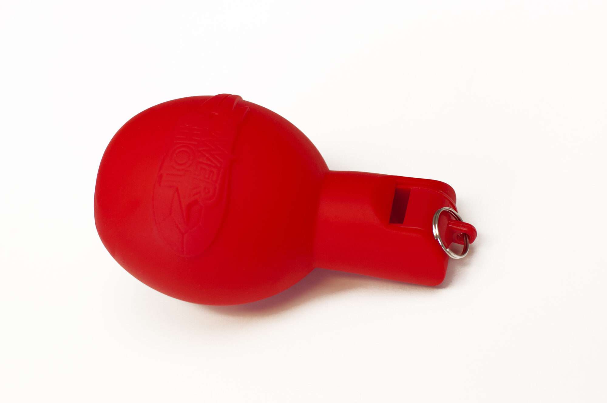 Image du produit : Silbato de pera / Silbato higiénico de mano rojo - Juego de 3