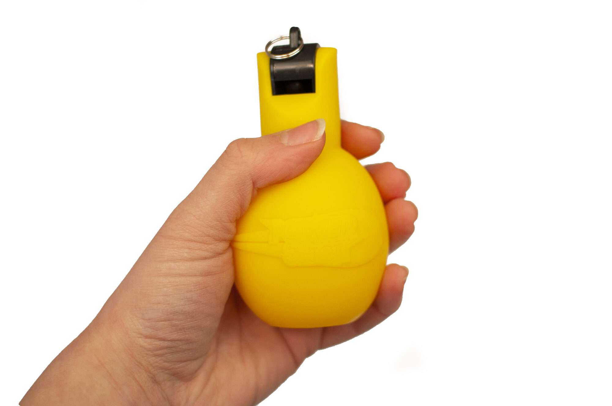 Image du produit : Silbato de pera / Silbato de mano higiénico - Amarillo