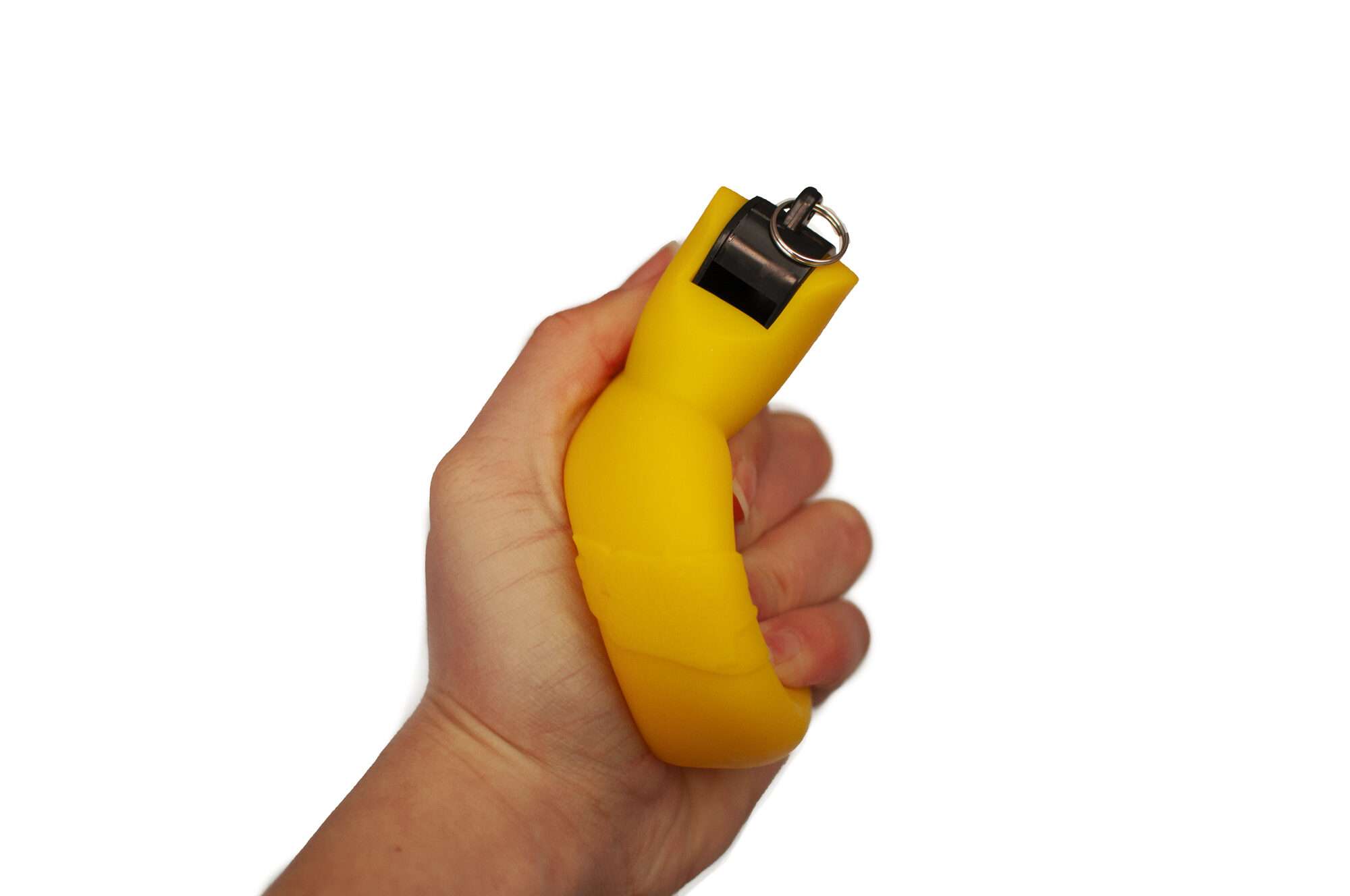 Image du produit : Silbato de pera / Silbato higiénico de mano amarillo - Juego de 3