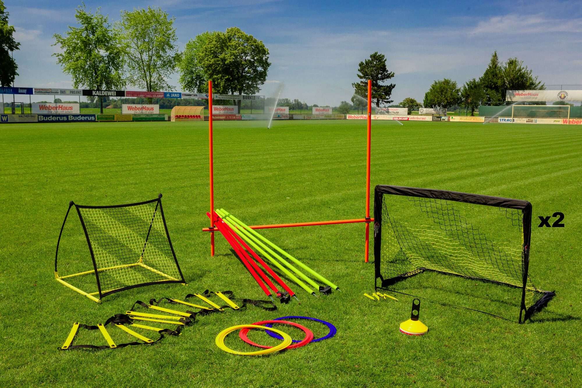Image du produit : Kit de entrenamiento Pop Up Football - ¡Set completo!
