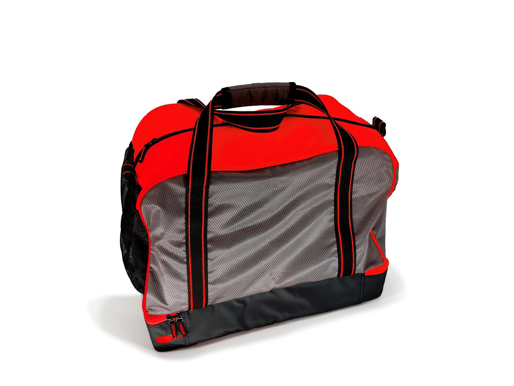 Image du produit : Bolsa de deporte ecológica Cubico - Impermeable - Rojo y negro