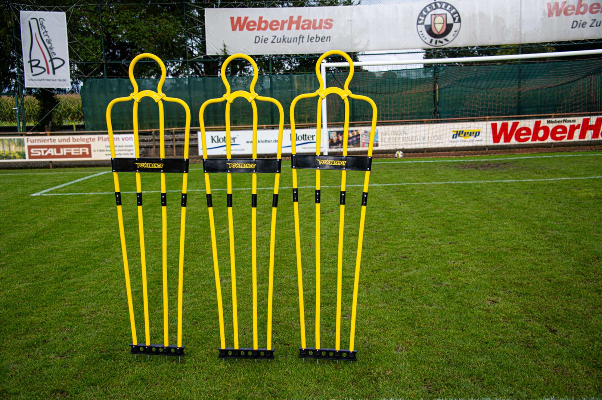 Image du produit : Juego de 3 maniquíes de tiro libre - Bolsa de transporte incluida