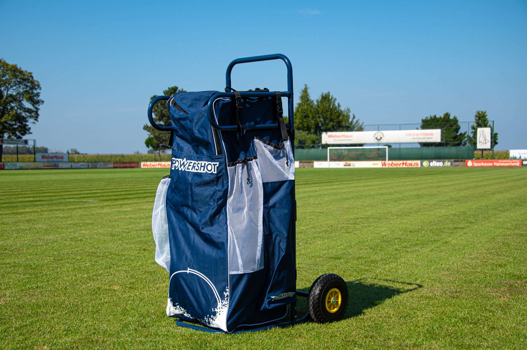 Image du produit : Powercart® - Carro para material de fútbol (Azul/blanco)