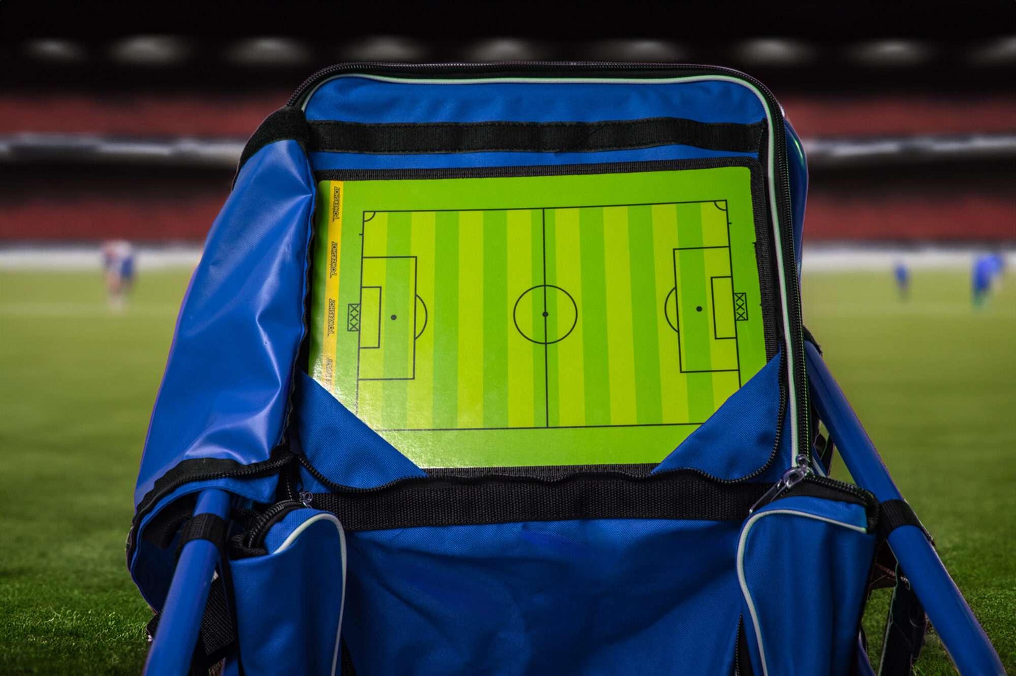 Image du produit : Powercart® - Carro para material de fútbol (Azul/blanco)