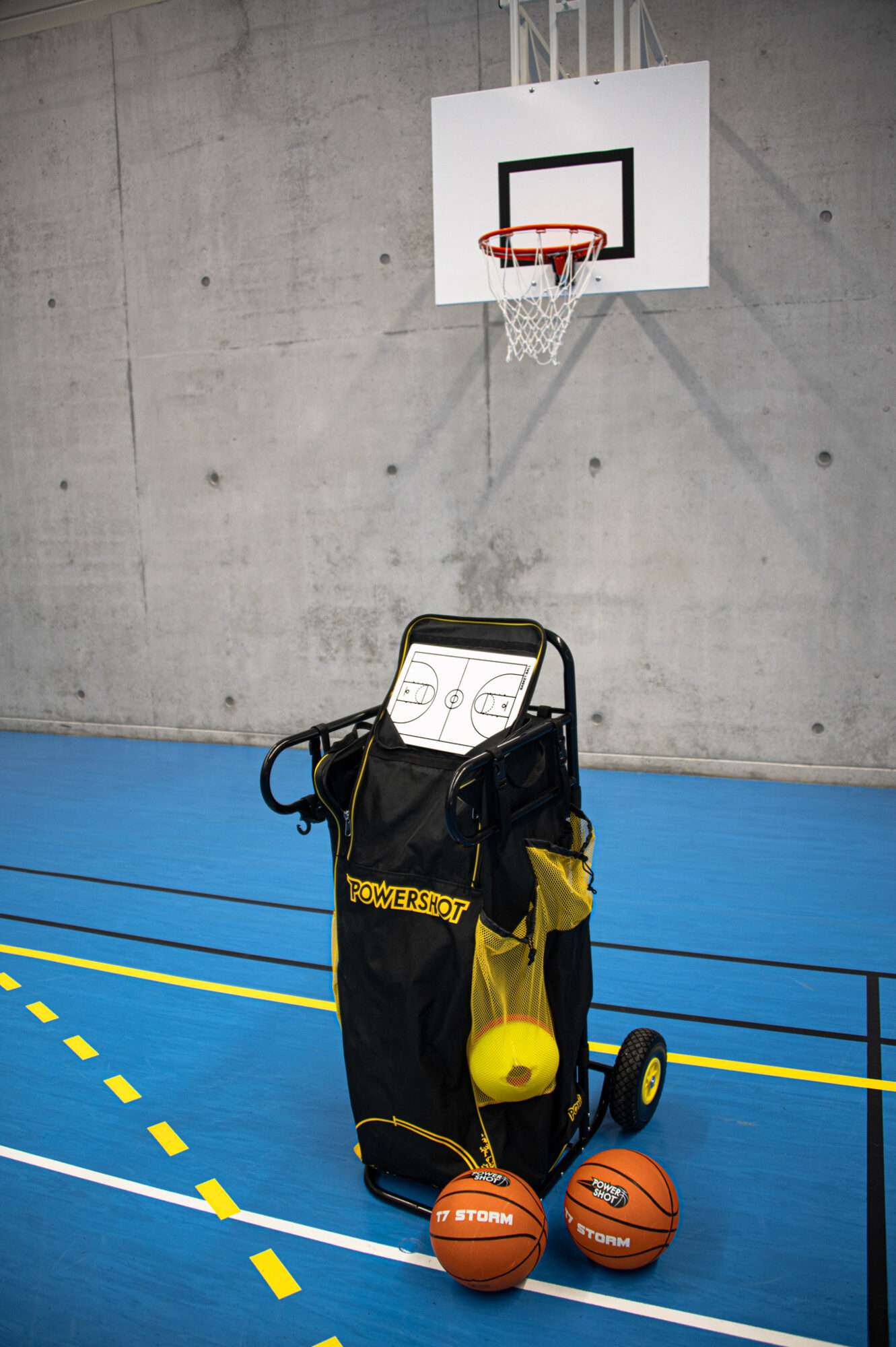 Image du produit : Powercart® - Carro para material de baloncesto
