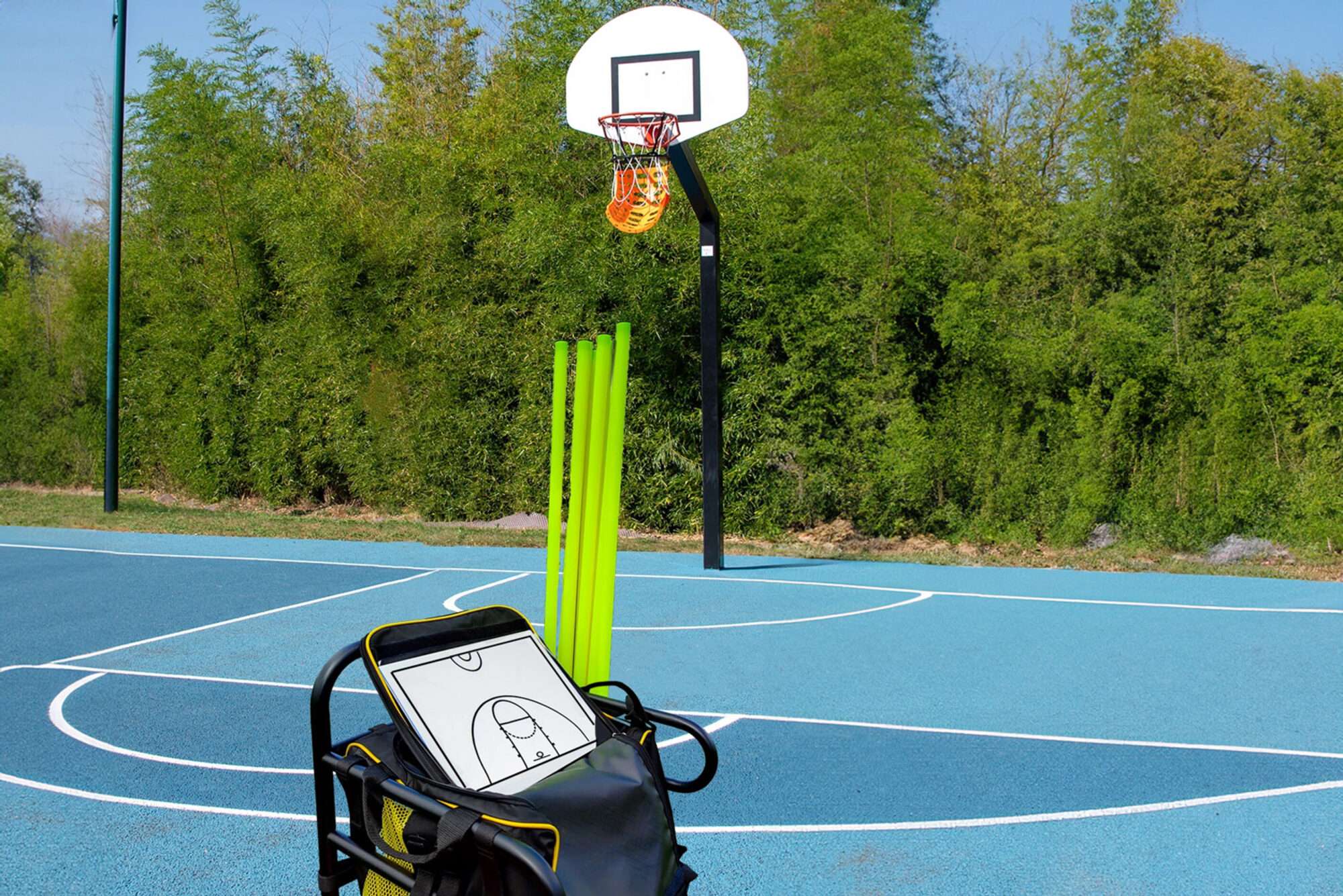 Image du produit : Powercart® - Carro para material de baloncesto