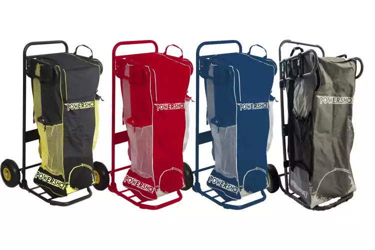 Image du produit : Carro de entrenamiento Powershot - Robusto carro de transporte para balones y equipos de entrenamiento