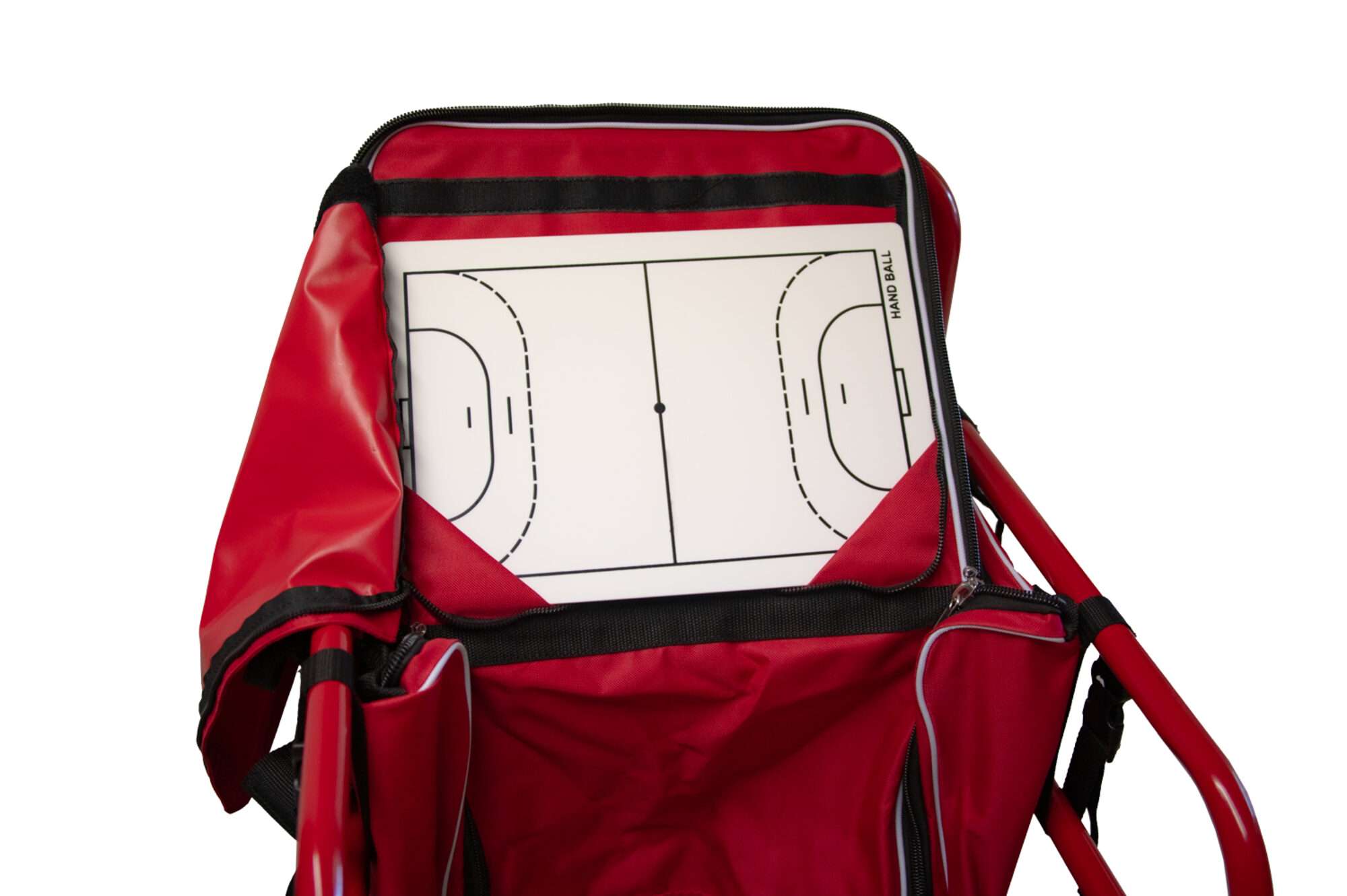 Image du produit : Powercart® - Carro para material de balonmano (rojo)