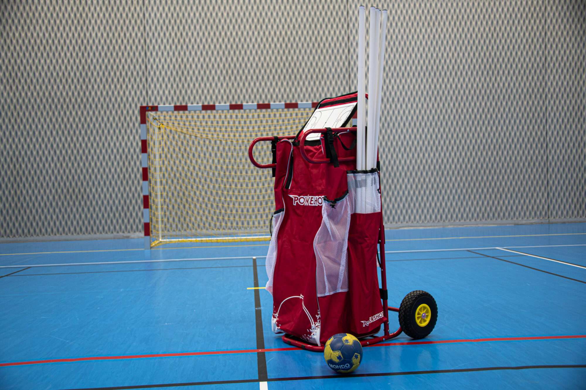 Image du produit : Powercart® - Carro para material de balonmano (rojo)