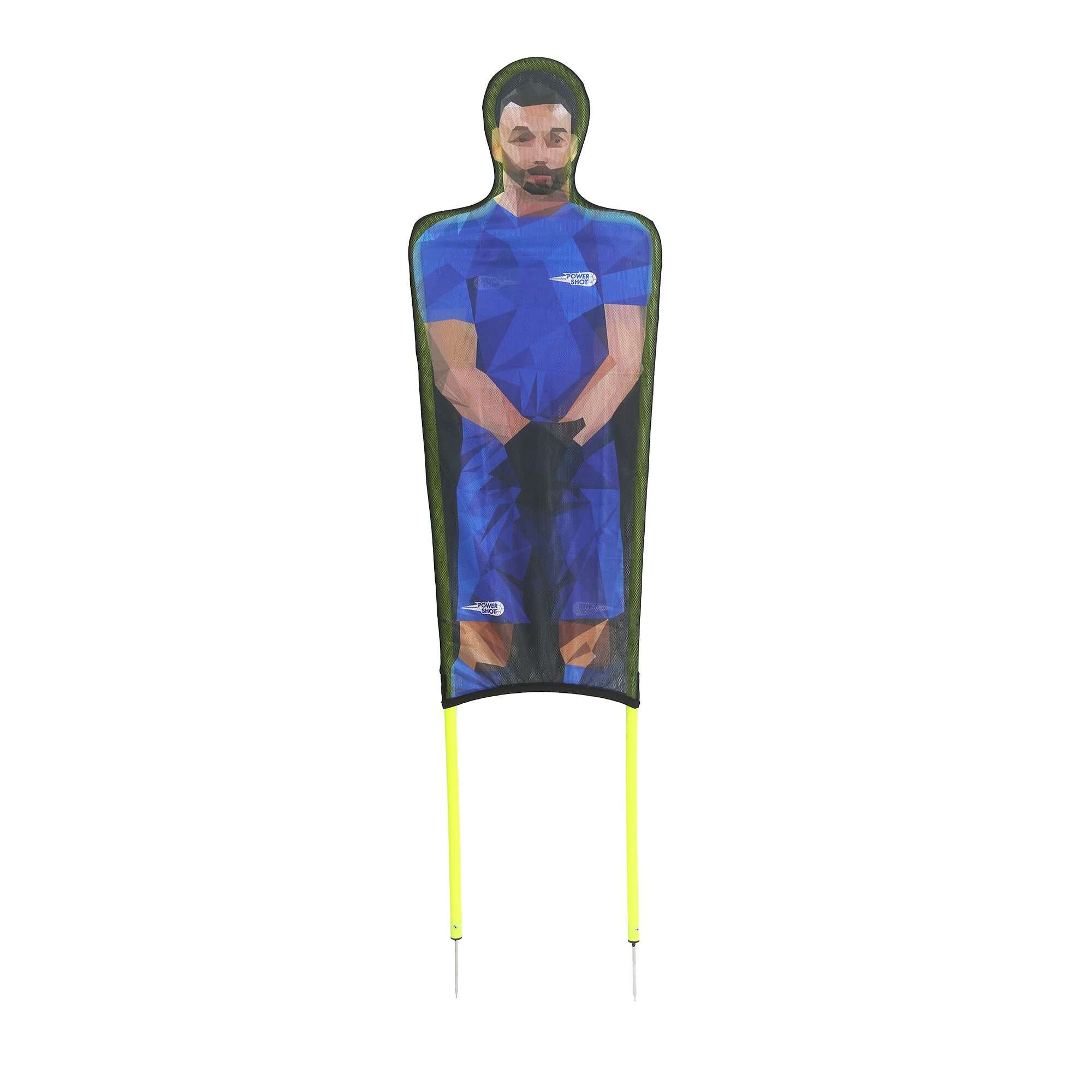 Image du produit : Lote de 3 maniquíes flexibles de poliéster estampado - Azul