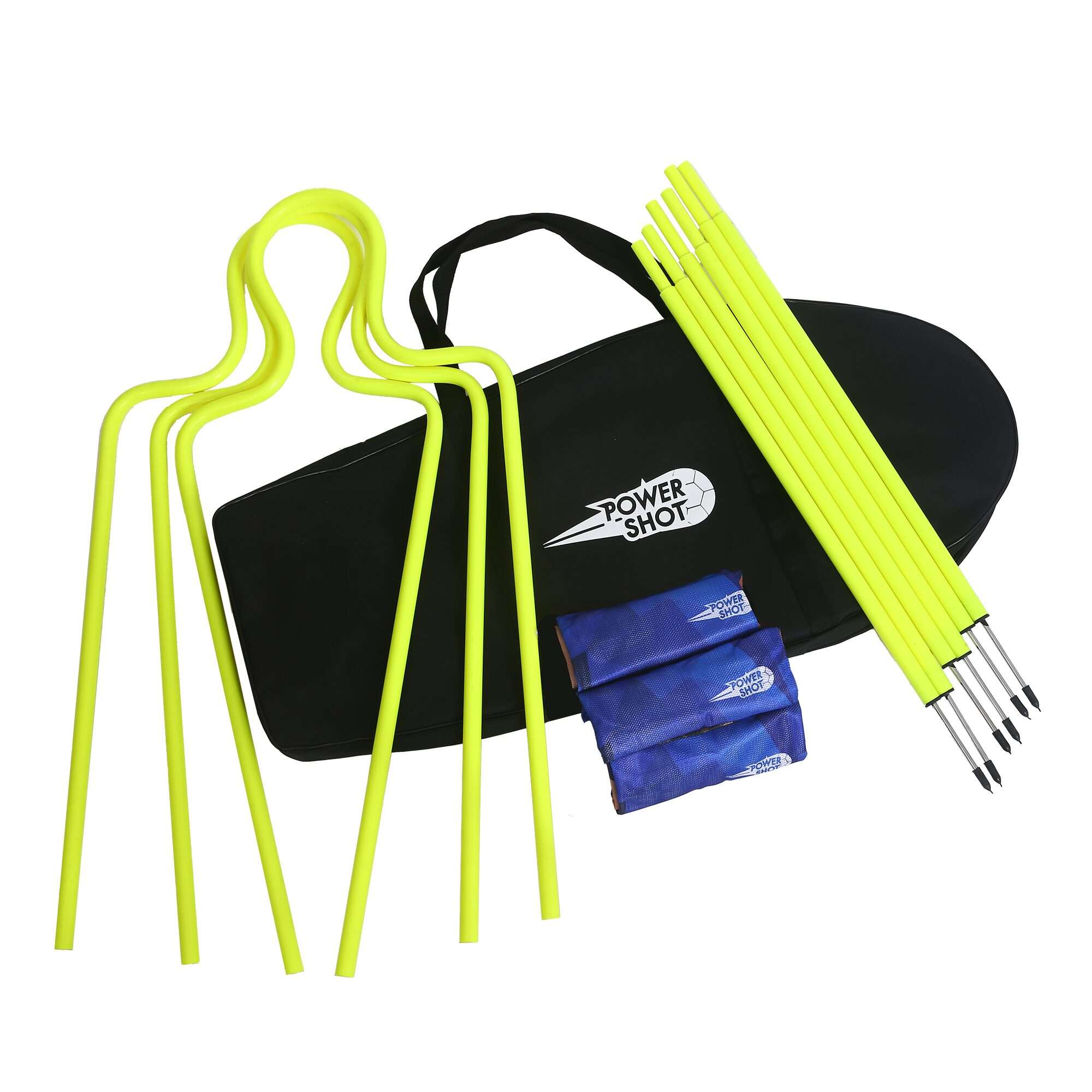 Image du produit : Lote de 3 maniquíes flexibles de poliéster estampado - Azul