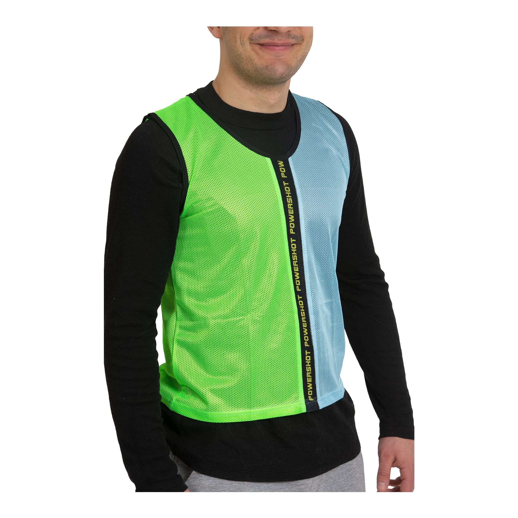 Image du produit : Lote de 12 petos bicolores POWERSHOT - Tamaño infantil