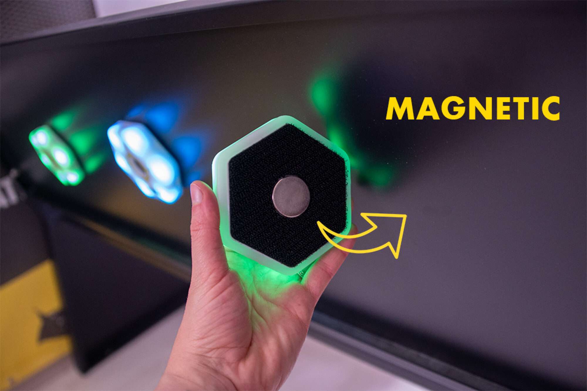 Image du produit : Juego de 8 luces de reacción Powershot