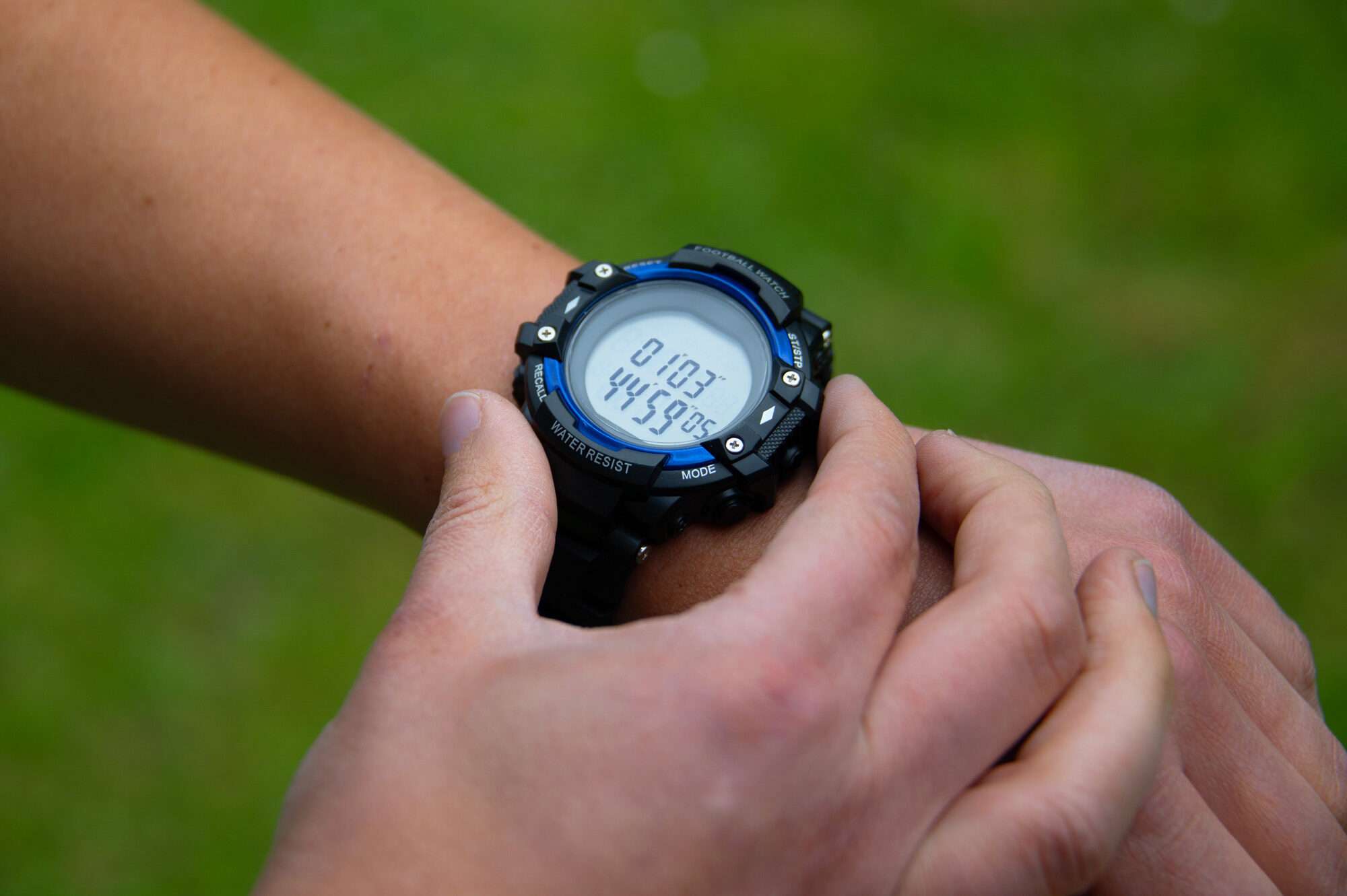 Image du produit : Reloj para árbitros - Azul