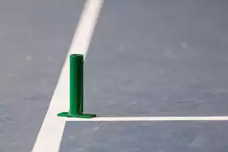 Soporte de sellado para el regulador de la red de tenis