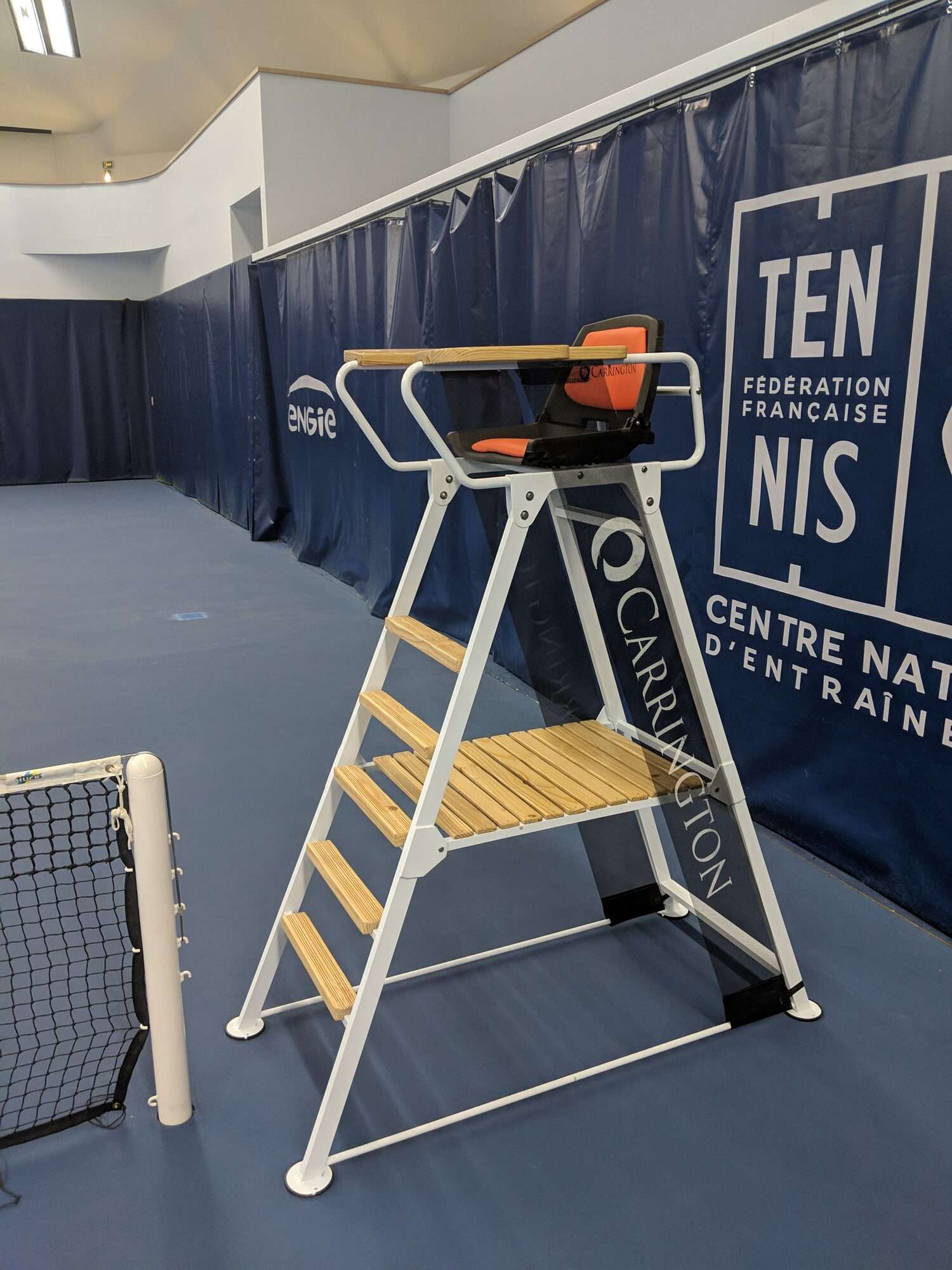 Image du produit : Silla de árbitro de competición Ultra - Carrington - Aluminio + madera