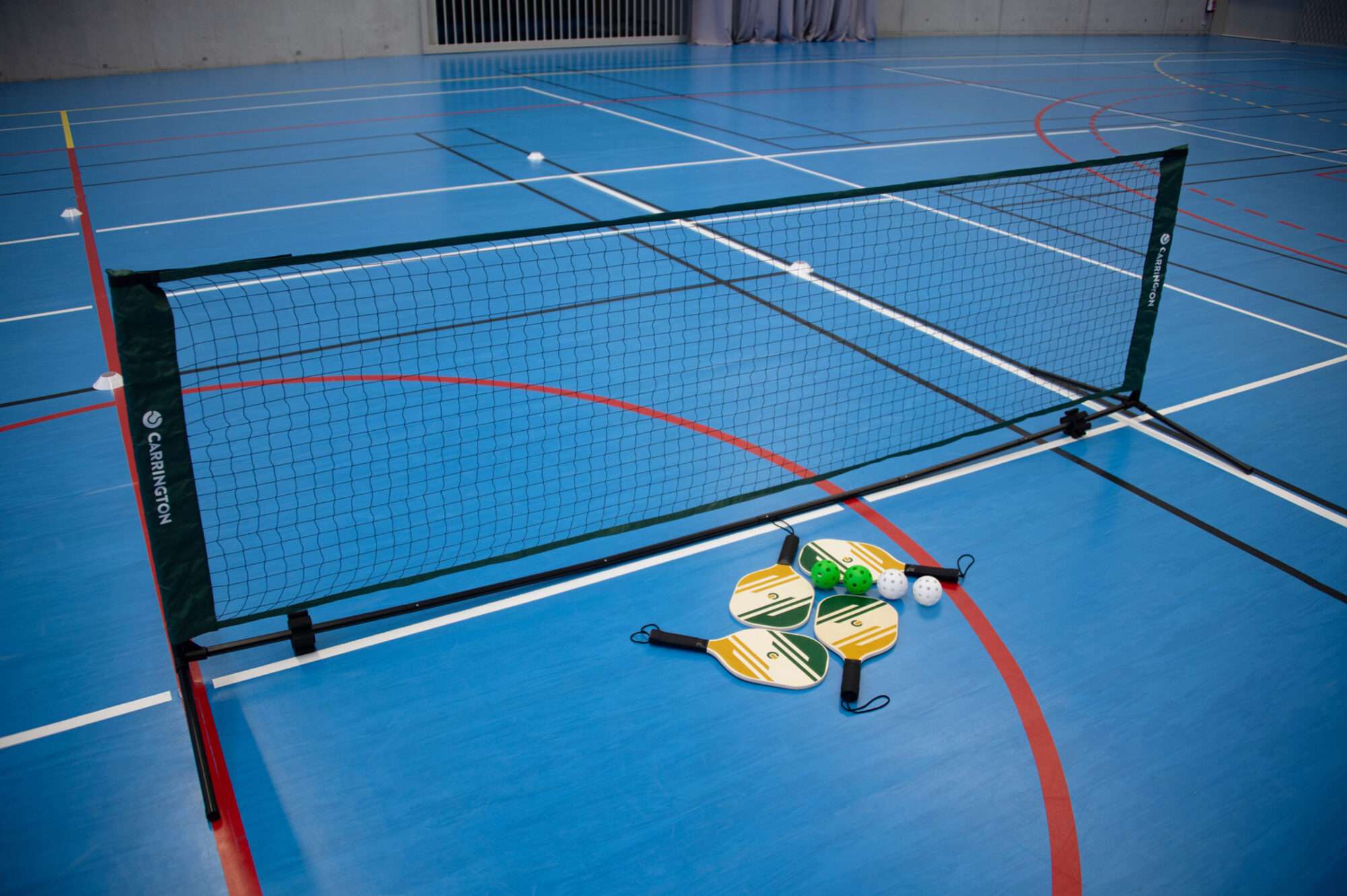Image du produit : Kit completo de pickleball: ¡raquetas, pelota y red!