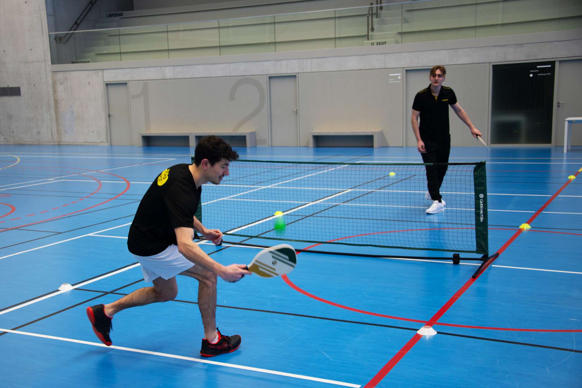 Image du produit : Kit completo de pickleball: ¡raquetas, pelota y red!