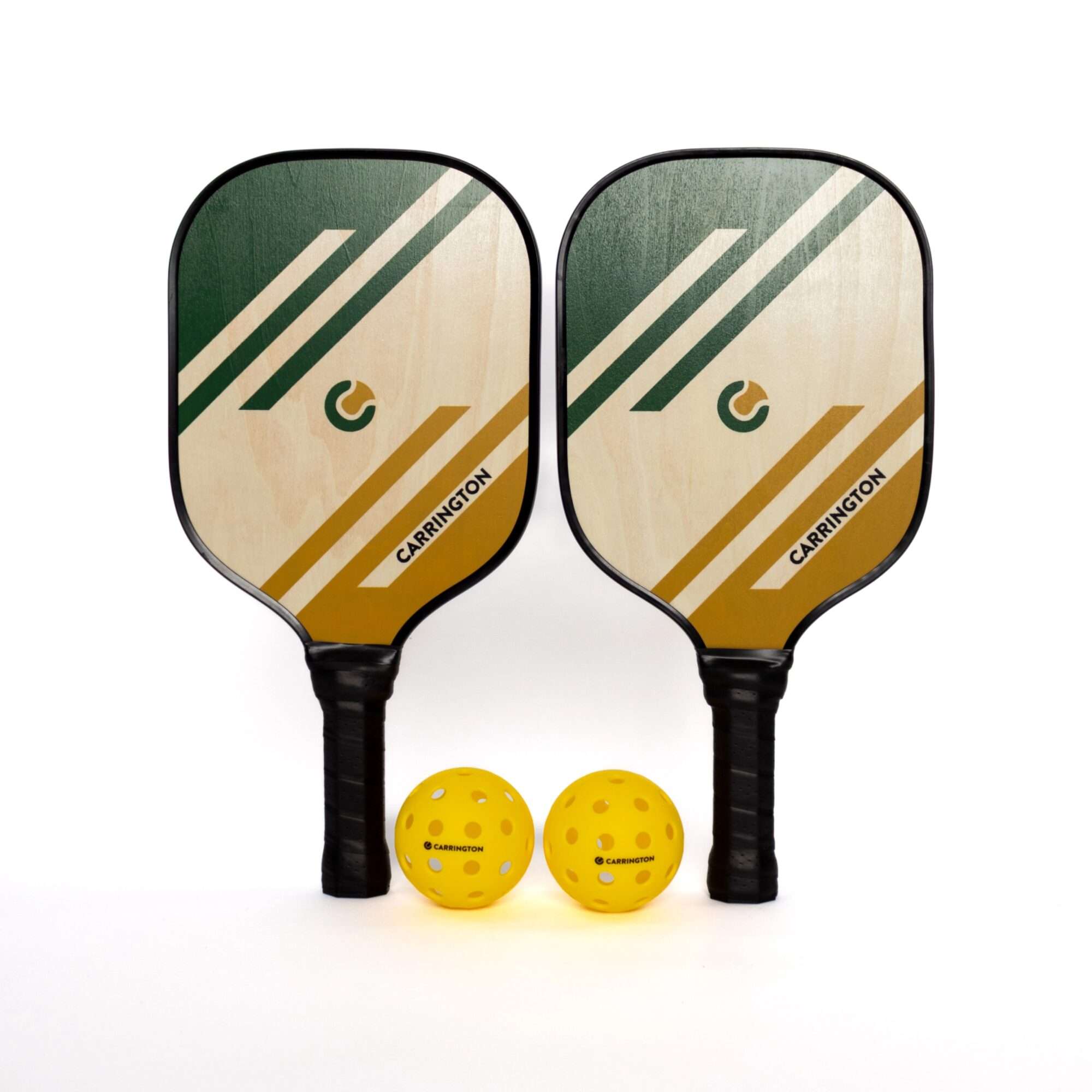 Image du produit : Pickleball - Raqueta y pelota de madera (juego de 2)
