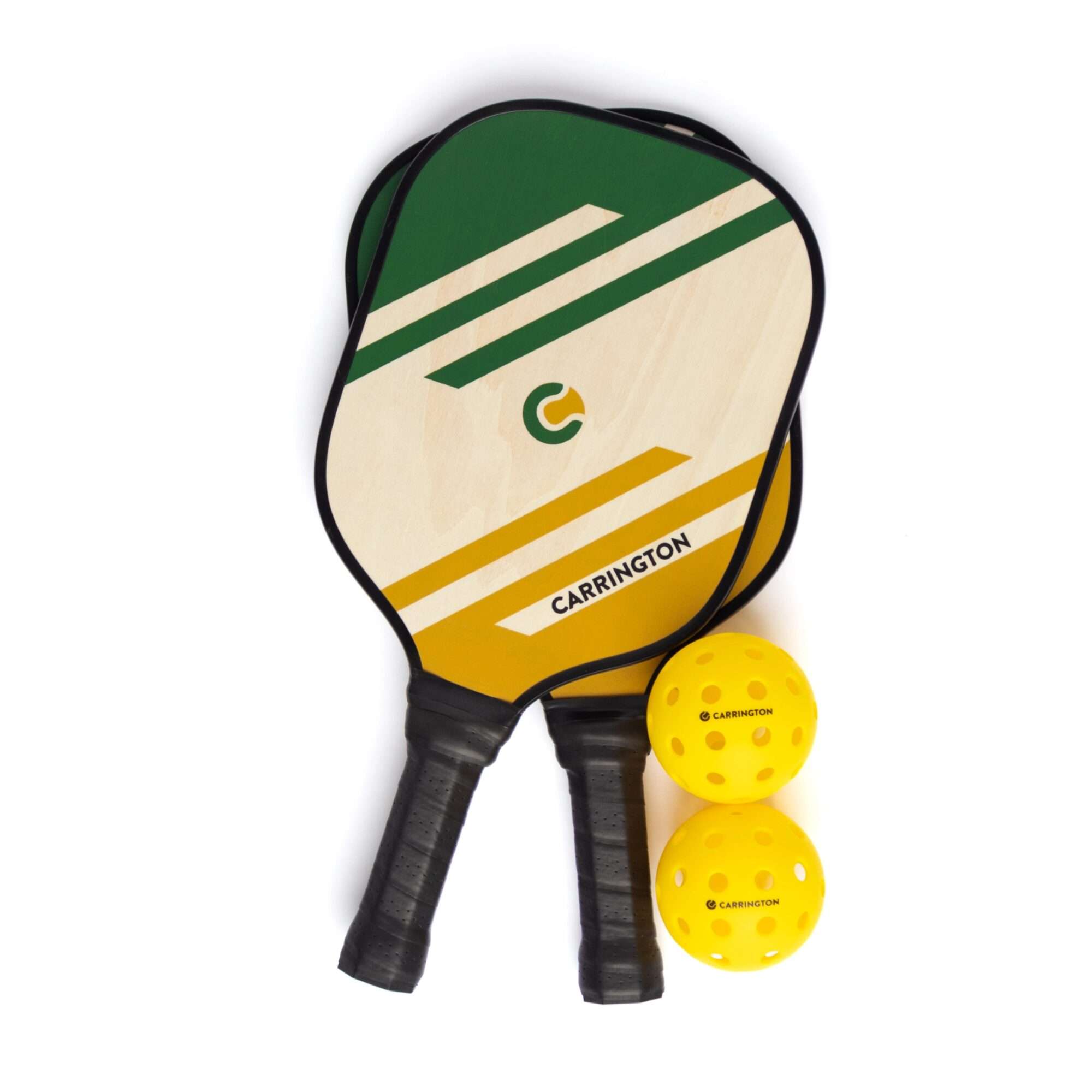 Image du produit : Pickleball - Raqueta y pelota de madera (juego de 2)