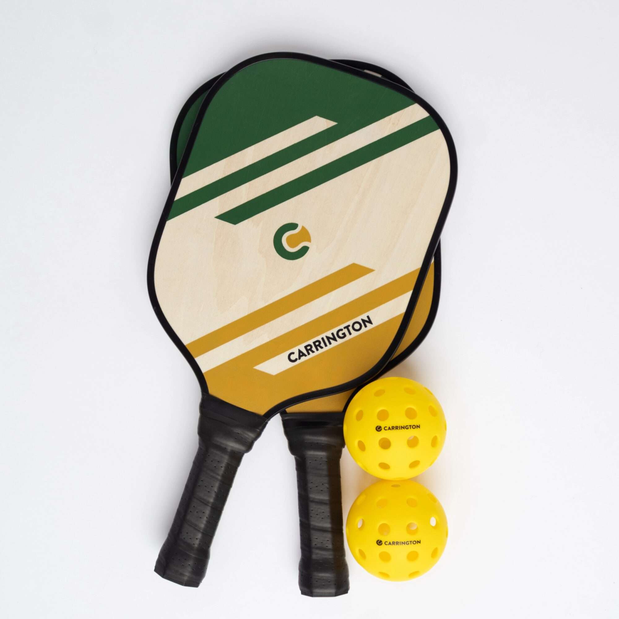 Image du produit : Pickleball - Raqueta y pelota de madera (juego de 2)