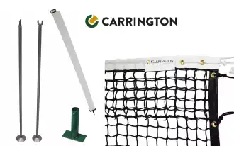 Kit especial de red de tenis para pista dura - Carrington