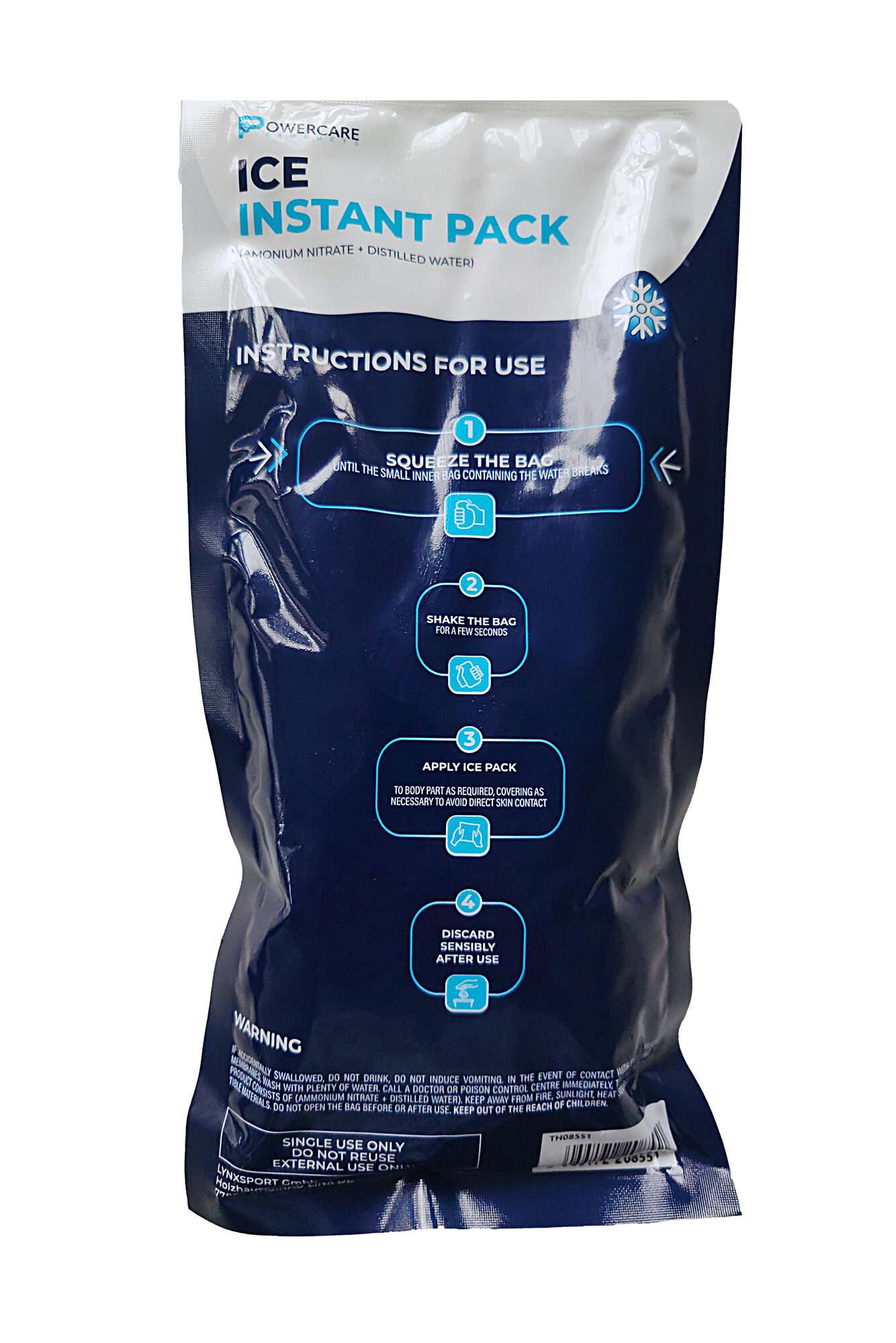 Image du produit : Paquete de 10 bolsas frías instantáneas 27x13 cm