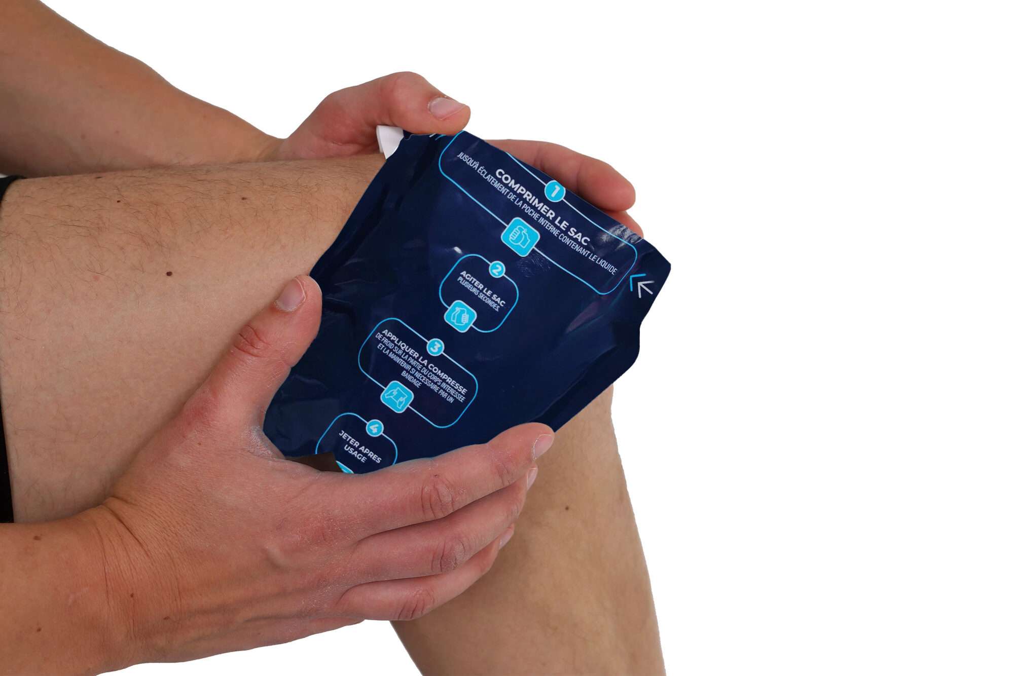 Image du produit : Paquete de 10 bolsas frías instantáneas 27x13 cm