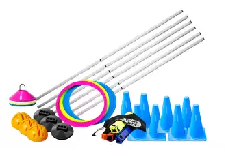 Kit de coordinación futbolística POWERSHOT®: ¡Lo esencial para mejorar!