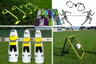Kit de entrenamiento para defensas con balones