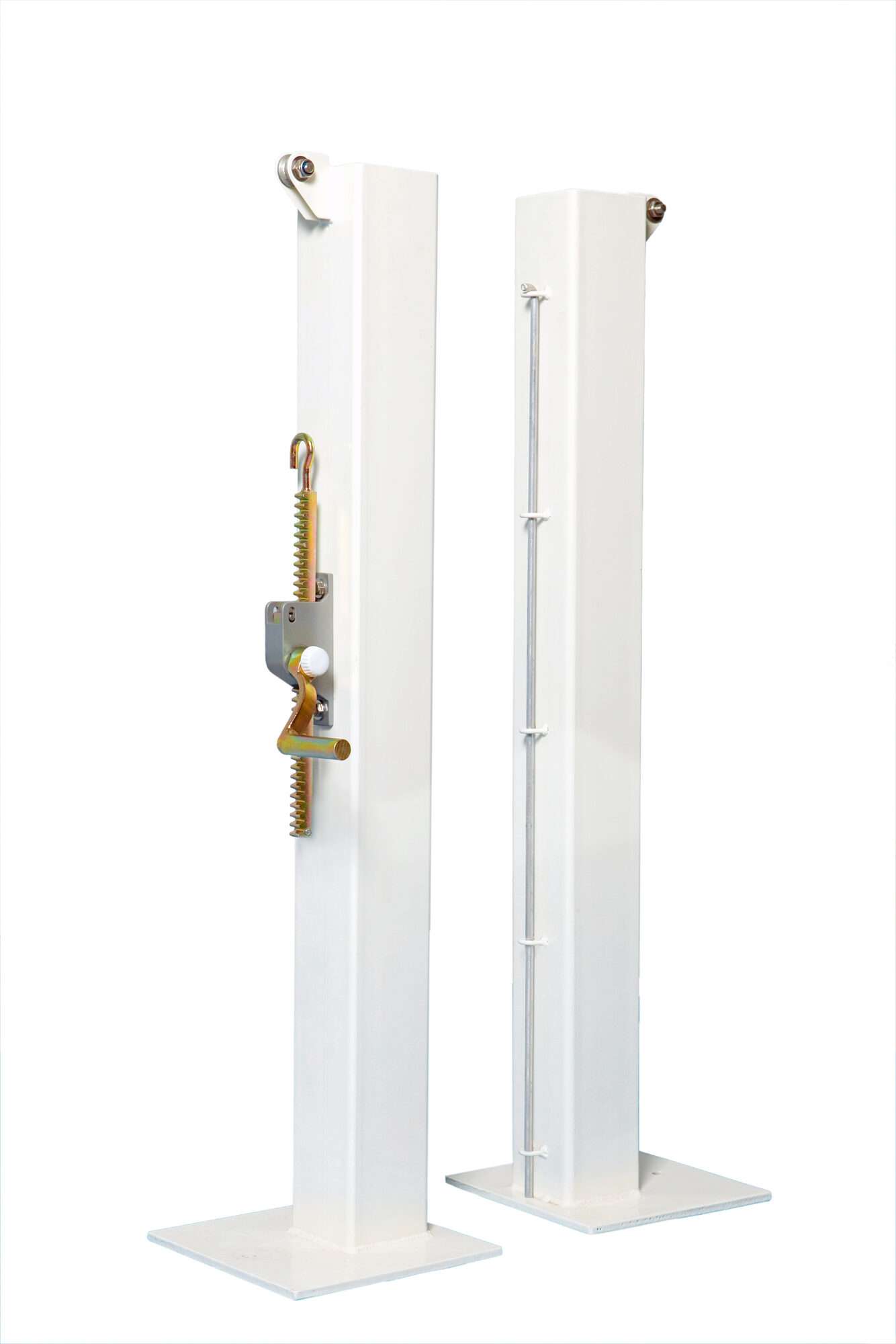 Image du produit : Postes de tenis cuadrados sobre platinas