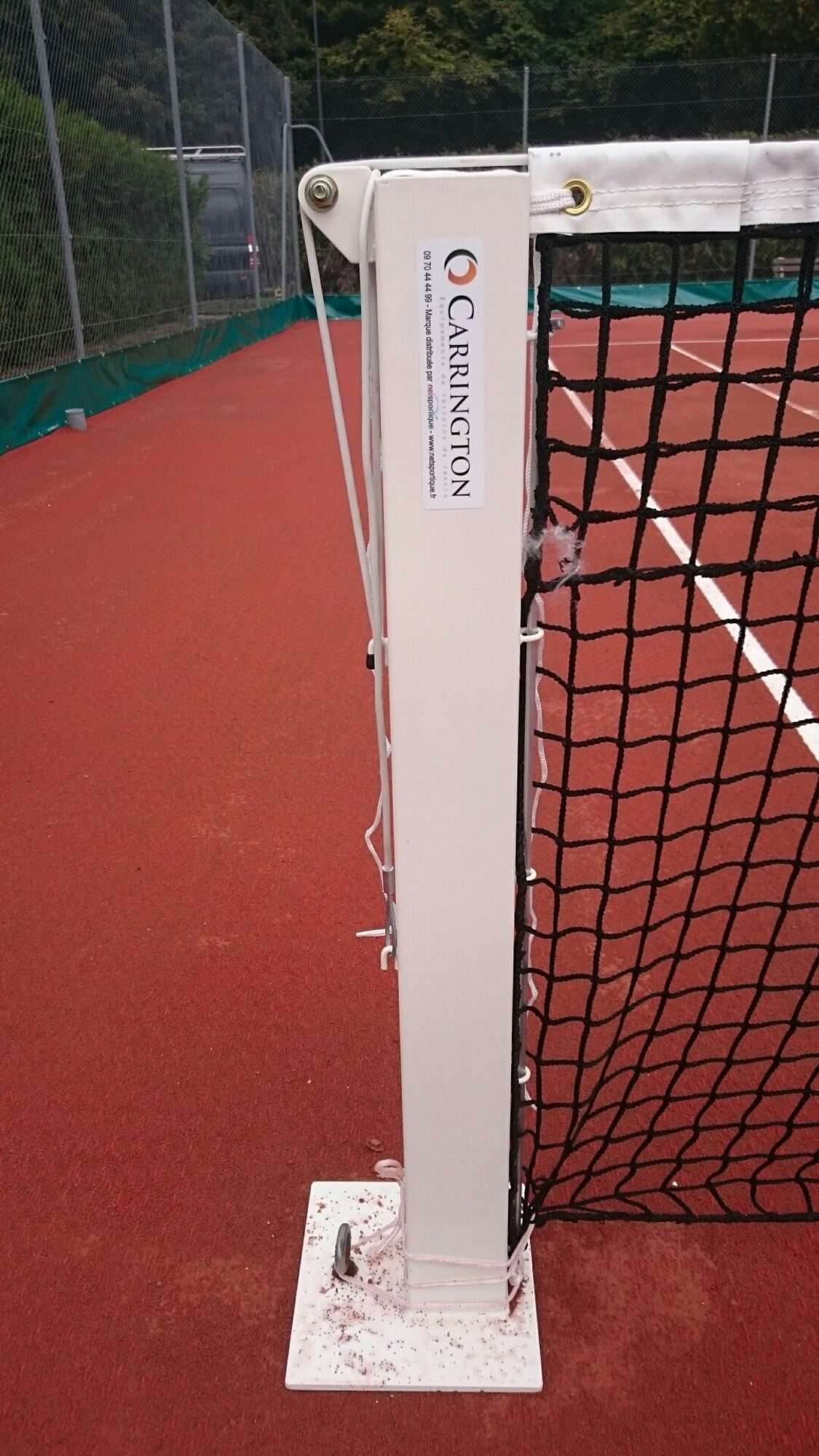 Image du produit : Postes de tenis cuadrados sobre platinas
