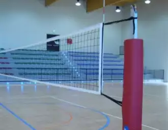 Protección para los postes de voleibol