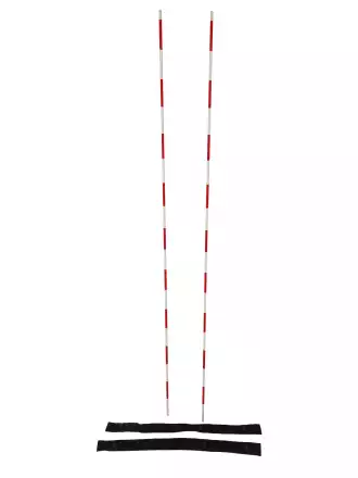 Juego de 2 antenas de voleibol con cierres de velcro